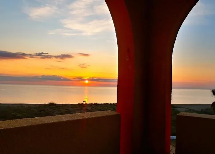 Vue Panoramique Wifi Gratuit Lägenhet Le Barcarès